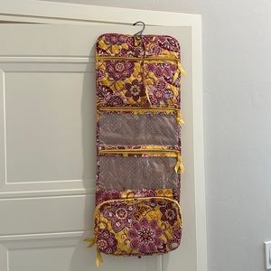 Vera Bradley foldable toiletry bag